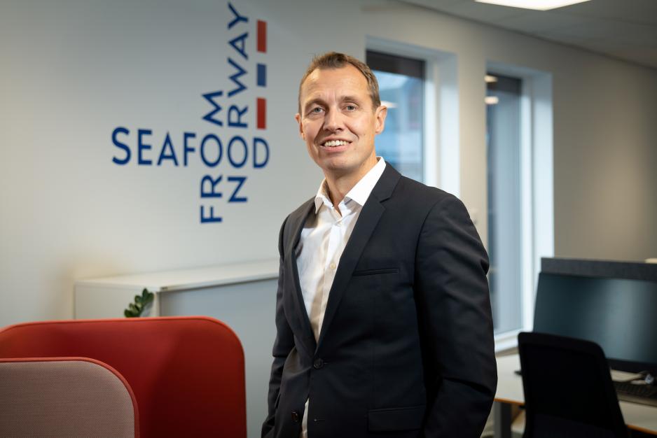 Administrerende direktør Christian Chramer i Norges sjømatråd. Administrerende direktør Christian Chramer i Norges sjømatråd.