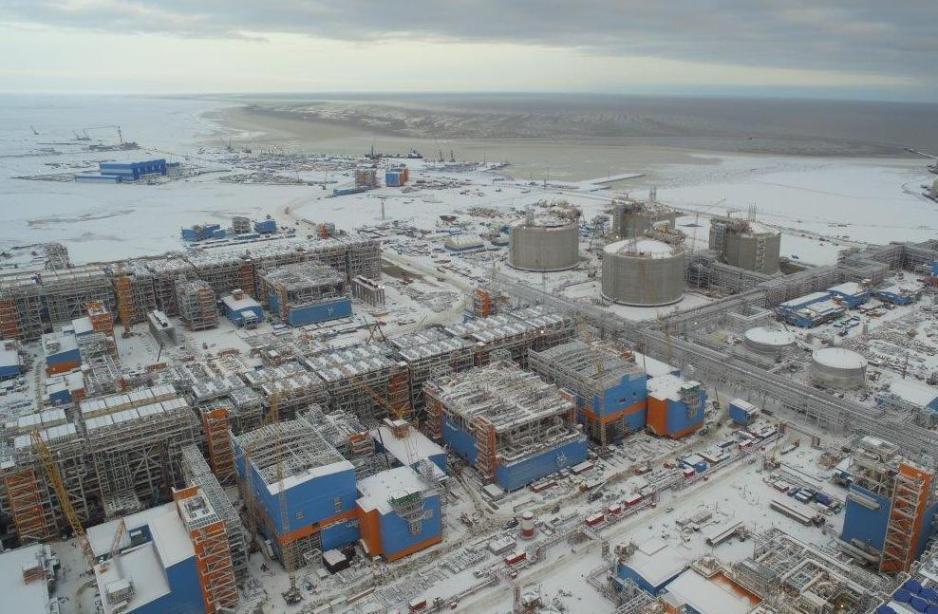 Novatek’s Yamal LNG project on the Yamal peninsula. (Source: Novatek) Yamal2017