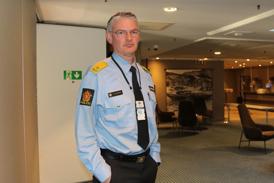 Arne Hammer er visepolitimester i Nordland politidistrikt.