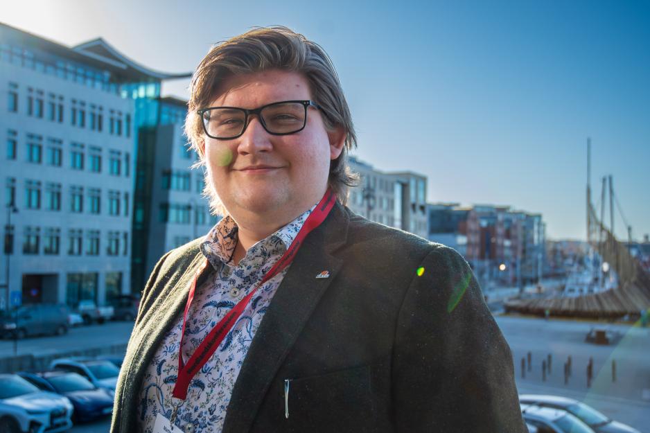 Martin Gamst Johnsen, leder for Barents regionale ungdomsråd