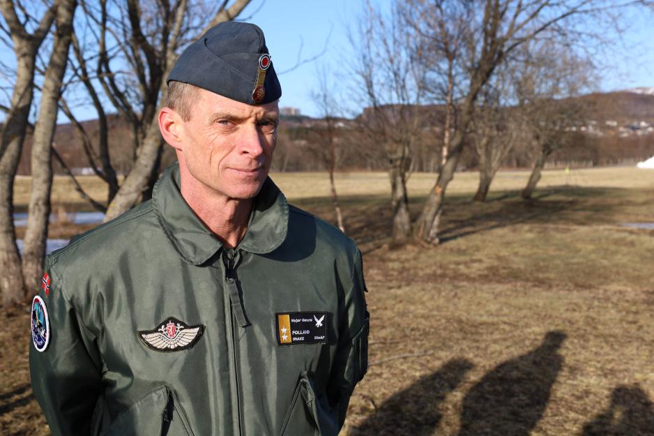 Generalmajor Rolf Folland, sjef for Luftforsvaret