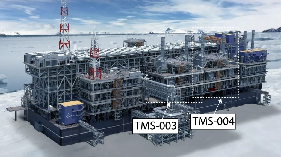 Wison Arctic LNG 2 modules