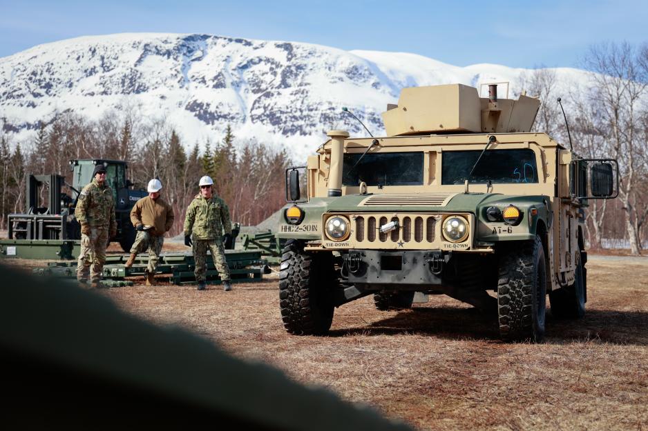 Humvee tilhørende 3rd Brigade Combat Team, 10th Mountain Division Humvee tilhørende 3rd Brigade Combat Team, 10th Mountain Division