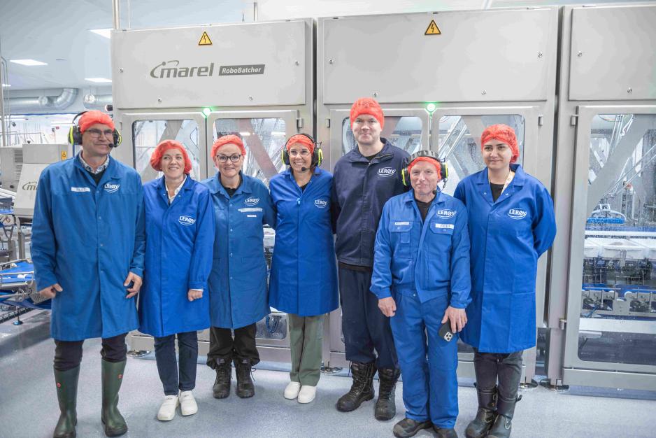 Fra åpningen av Lerøys oppgraderte fabrikk i Båtsfjord Fra åpningen av Lerøys oppgraderte fabrikk i Båtsfjord