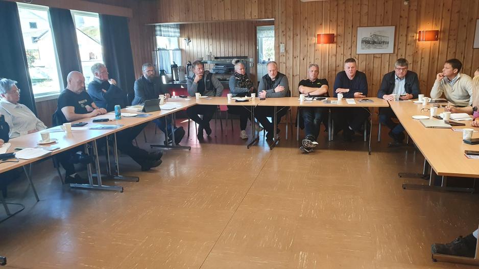Fra dialogmøte om krisa i fiskeindustrien i Gamvik kommune Fra dialogmøte om krisa i fiskeindustrien i Gamvik kommune