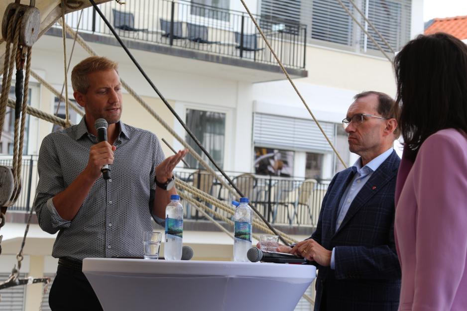 Andreas Østhagen, Espen Barth-Eide, Siri Lill Mannes