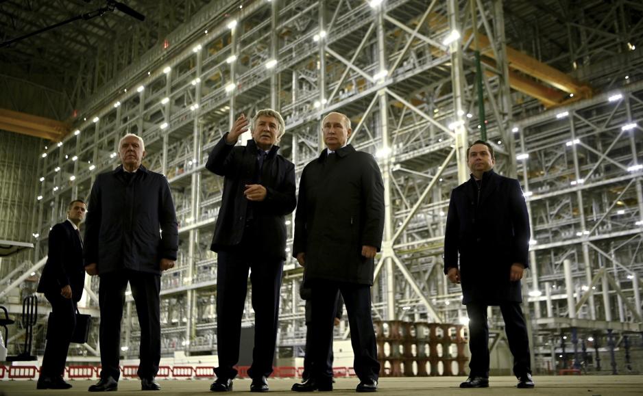 Vladimir Putin at Belokamenka putin at belokamenka