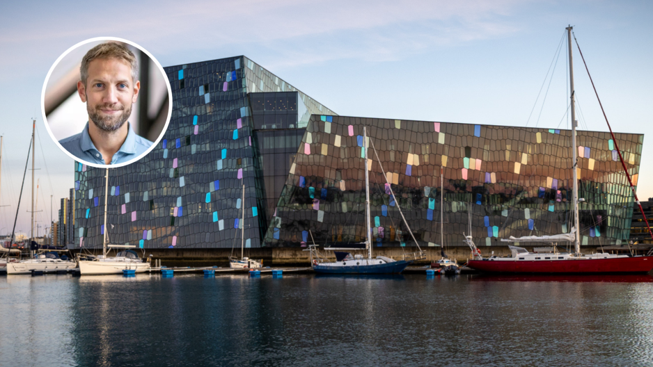 Andreas Østhagen, Harpa konserthall. Andreas Østhagen, Harpa konserthall.