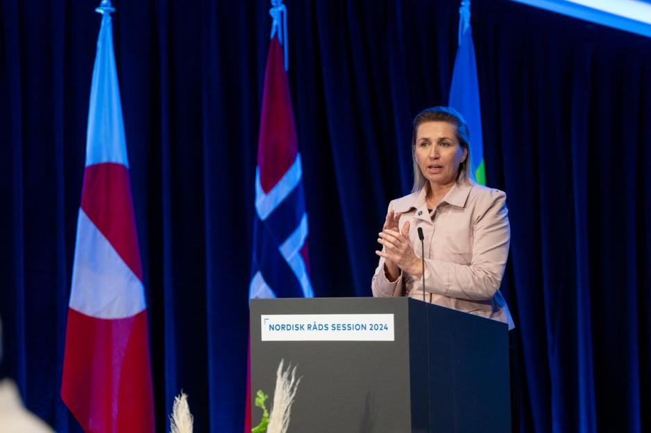 Danmarks statsminister Mette Frederiksen (S). (Foto: Eythor Arnason/norden.org) Danmarks statsminister Mette Frederiksen (S). (Foto: Eythor Arnason/norden.org)