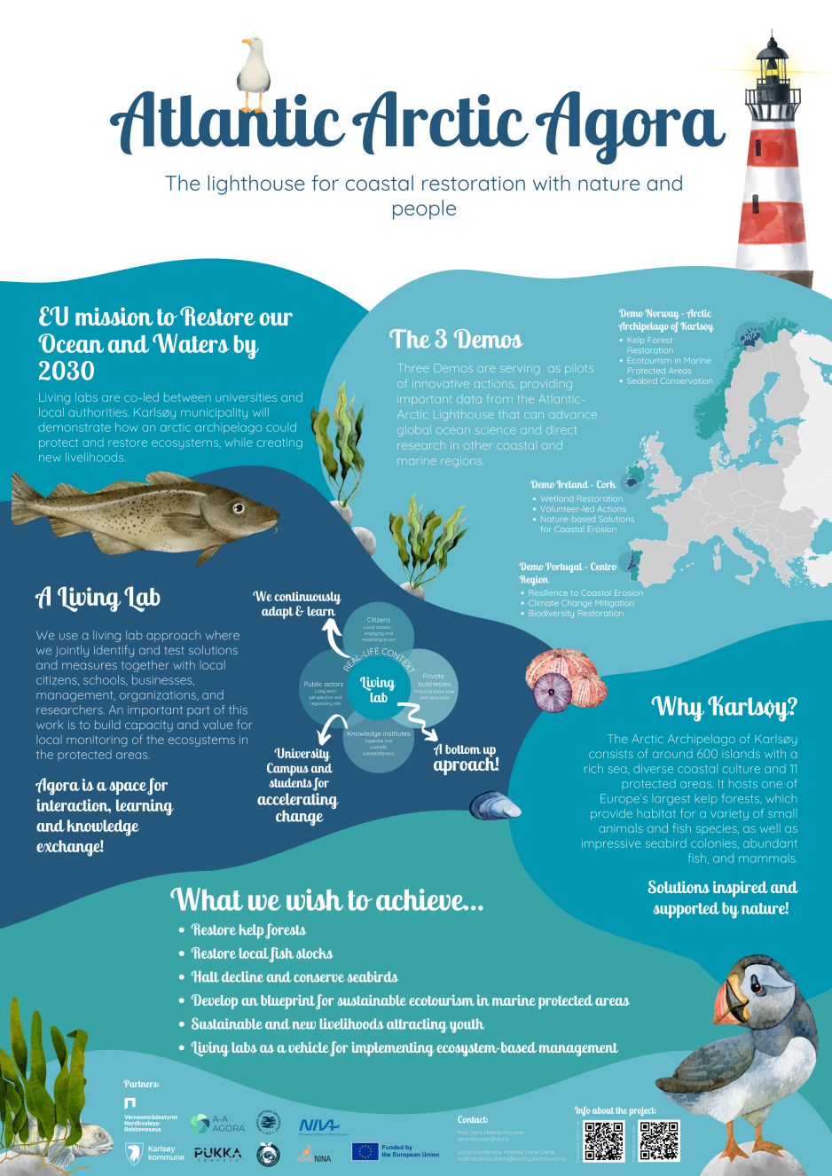 Atlantic Arctic Agora project A visual overview of the Atlantic Arctic Agora project