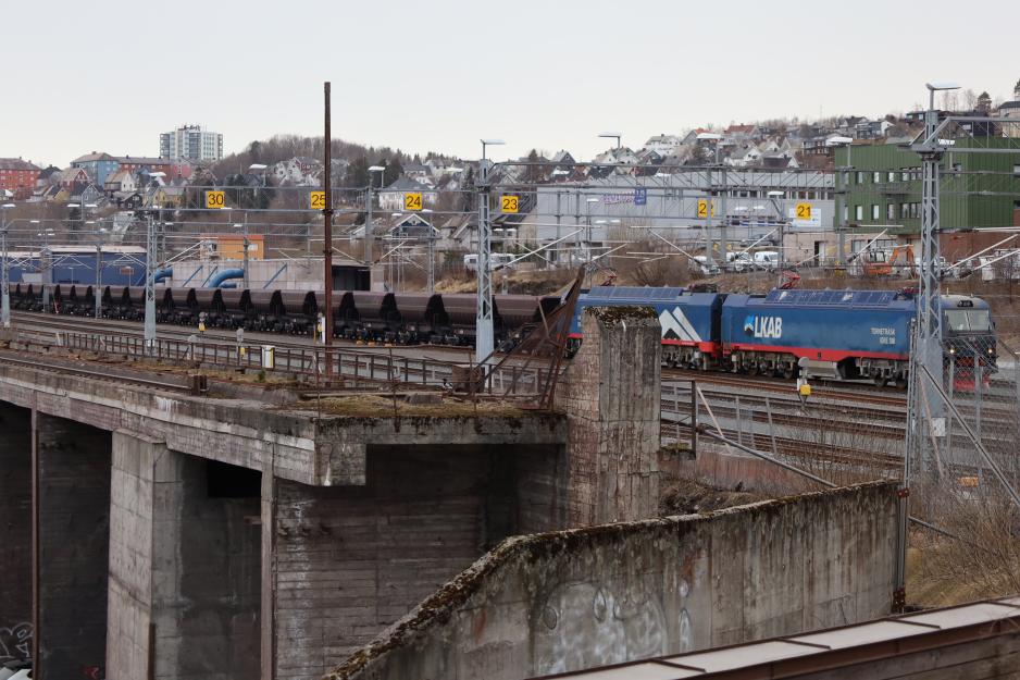 LKABs malmtog i Narvik