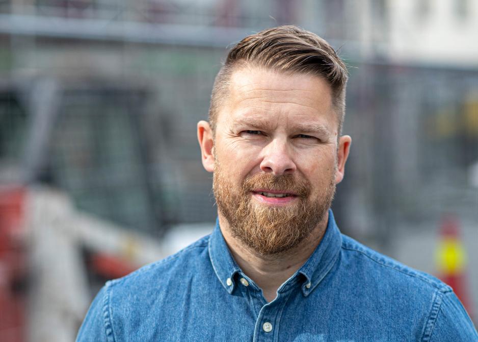 Gøran Kimsaas, distriktssjef i Nordland for Maskinentreprenørenes Forbund (MEF) Gøran Kimsaas