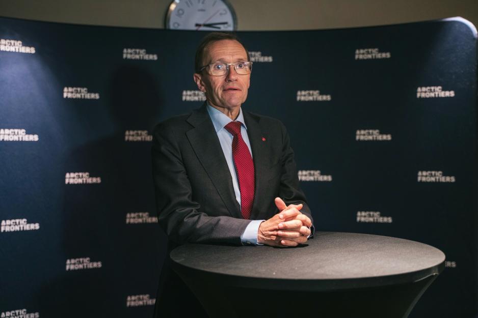 – Barentssamarbeidet, slik vi kjente det, har endret seg ganske fundamentalt til noe annet, men det som nå vokser fram nord i Norden er veldig lovende og konstruktivt, sier utenriksminister Espen Barth Eide på konferansen Arctic Frontiers i Tromsø. (Photo: David Jensen/Arctic Frontiers) – Barentssamarbeidet, slik vi kjente det, har endret seg ganske fundamentalt til noe annet, men det som nå vokser fram nord i Norden er veldig lovende og konstruktivt, sier utenriksminister Espen Barth Eide på konferansen Arctic Frontiers i Tromsø. (Photo: David Jensen/Arctic Frontiers)