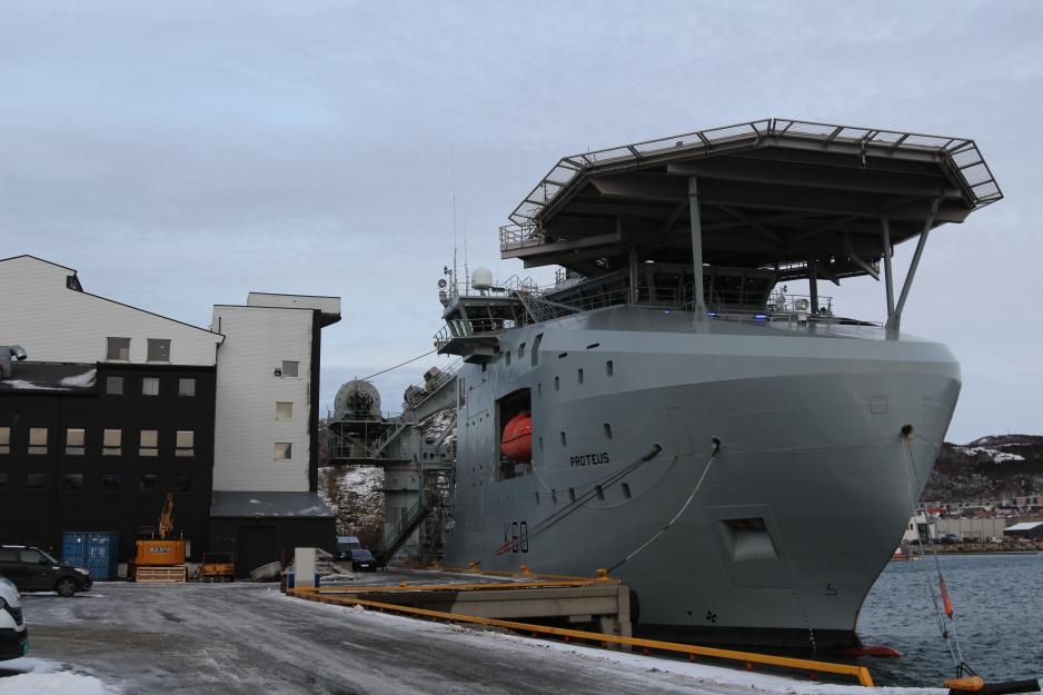 RFA Proteus i Bodø