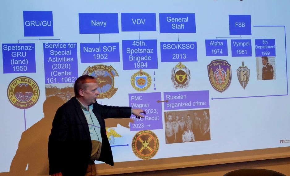 Tor Bukkvold, sjefsforsker i Forsvarets Forskningsinstitutt. (Foto: Arne O. Holm) Tor Bukkvold