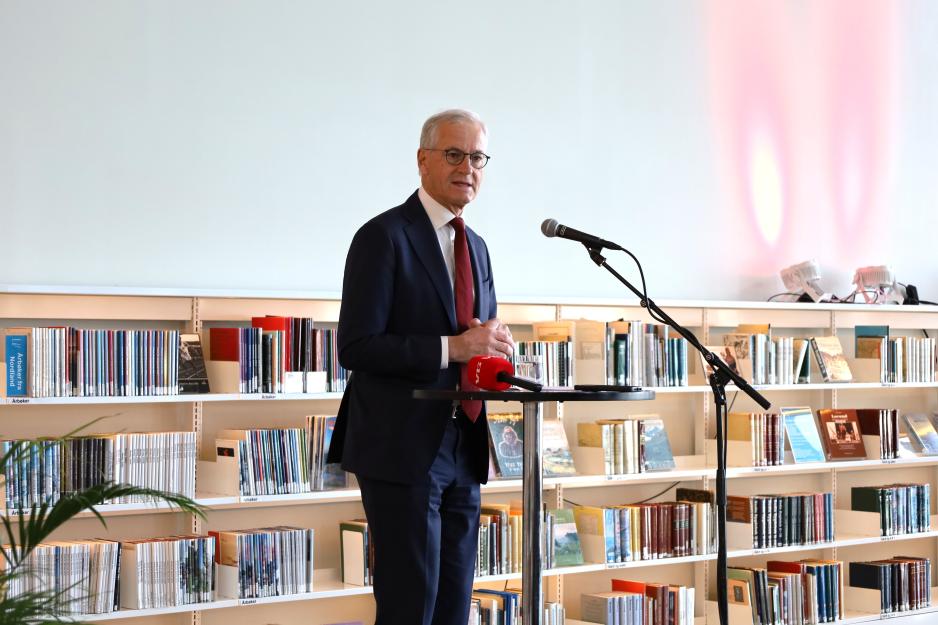 Statsminister Jonas Gahr Støre i Bodø