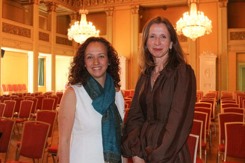 Kristin Kallset og Astri Aas Hansen