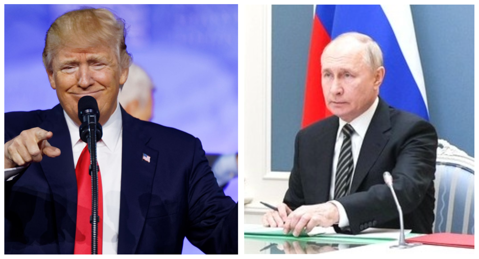Donald Trump og Vladimir Putin Donald Trump og Vladimir Putin