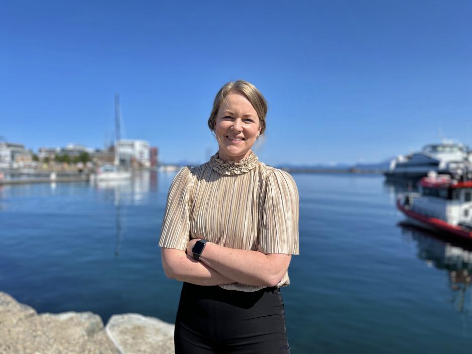 Amy Brox Webber, fylkesleder i Finnmark SV og tidligere medlem av Forsvarskommisjonen. (Foto: Astri Edvardsen) Amy Brox Webber, fylkesleder i Finnmark SV og tidligere medlem av Forsvarskommisjonen. (Foto: Astri Edvardsen)