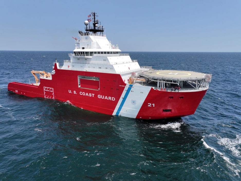 The U.S. Coast Guard’s newest icebreaker: USCGC Storis. (Source: U.S Coast Guard) U.S. Coast Guard icebreaker