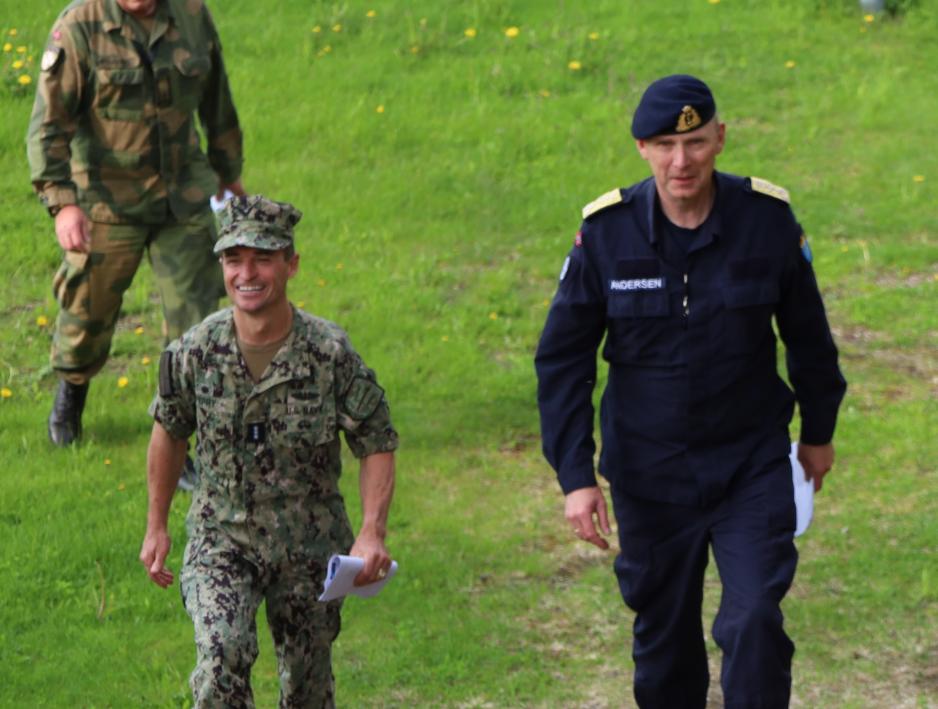 Sjef for JFC Norfolk besøker Bodø