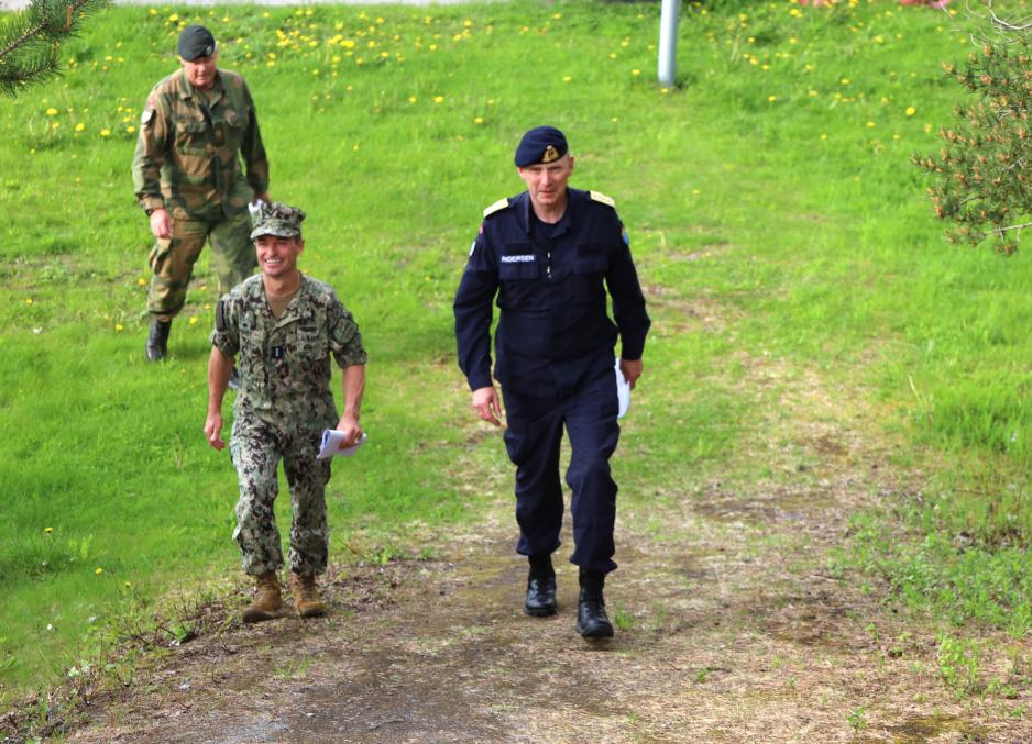 Sjef for JFC Norfolk besøker Bodø