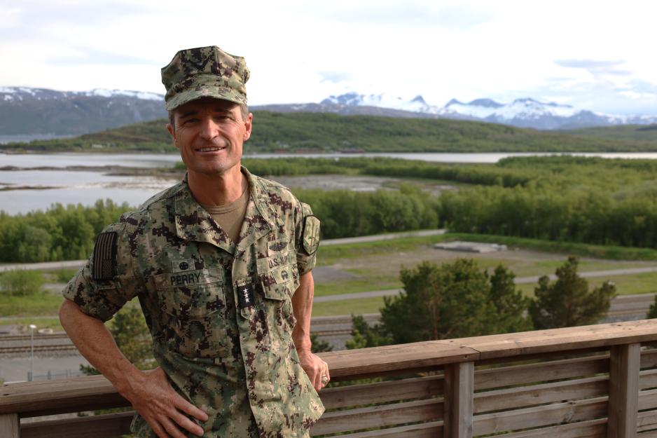 Sjef for JFC Norfolk besøker Bodø