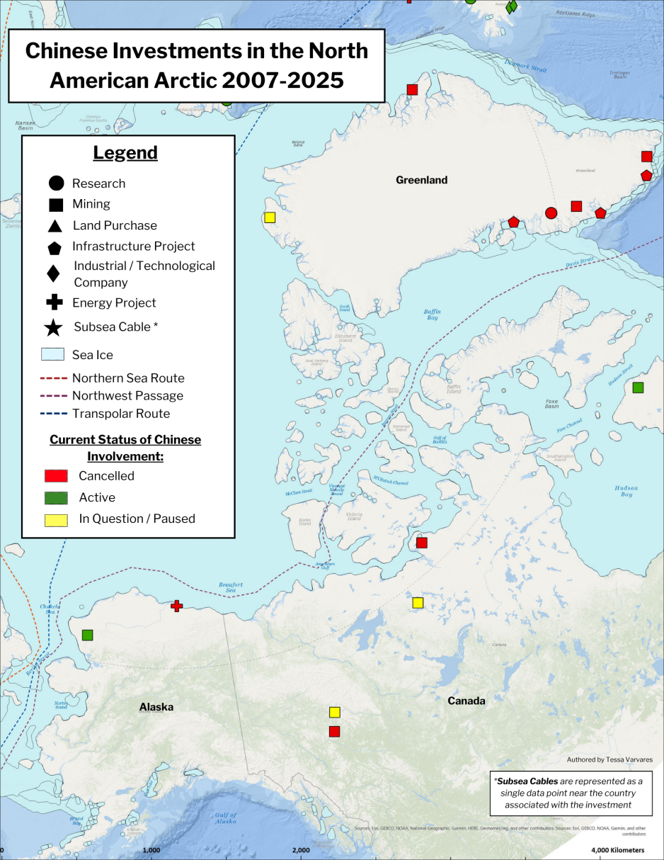 Chinese investments in the North American Arctic Chinese investments in the North American Arctic