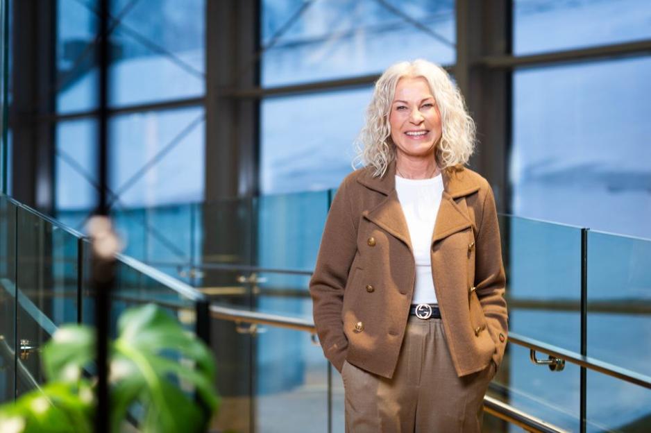 Hanne Karoline Kræmer, konsernsjef i SpareBank 1 Nord-Norge, forteller om fortsatt økonomisk stabilitet i nord. (Foto: Håkon Steinmo/SpareBank1 Nord-Norge) Hanne Karoline Kræmer, konsernsjef i SpareBank 1 Nord-Norge, forteller om fortsatt økonomisk stabilitet i nord. (Foto: Håkon Steinmo/SpareBank1 Nord-Norge)