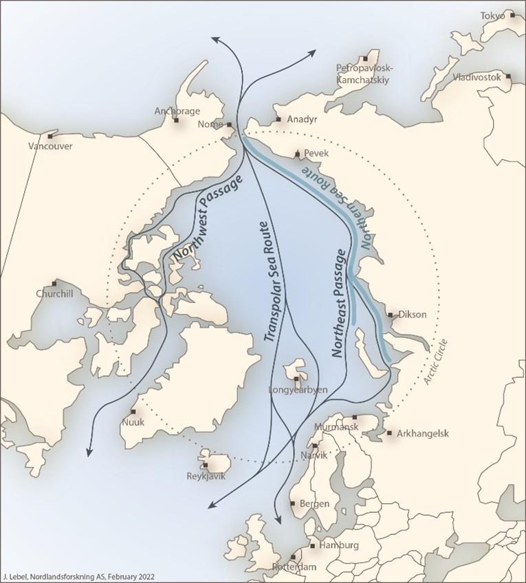 Arktiske sjøruter