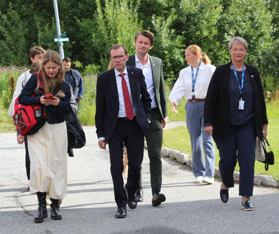 Utenriksminister Espen Barth Eide besøker Nord universitet Utenriksminister Espen Barth Eide (Ap) besøker Nord universitet ved semesterstart august 2025