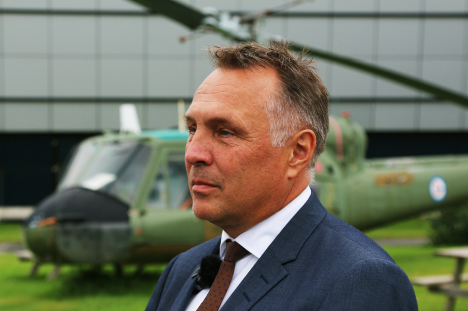 Forsvarsminister Tore O. Sandvik Forsvarsminister Tore O. Sandvik