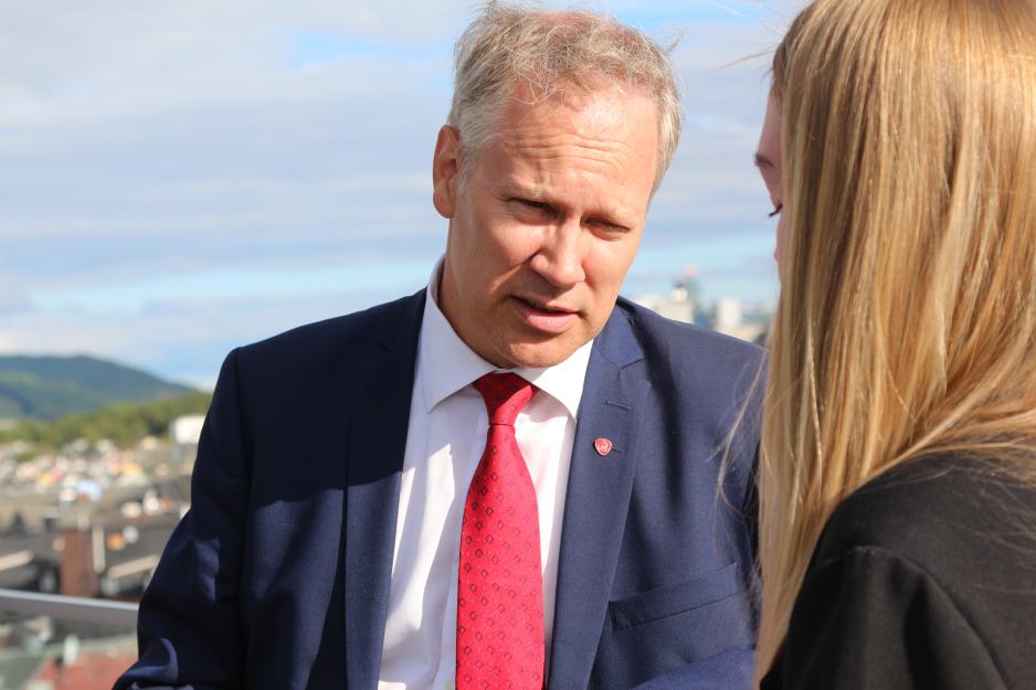 Samferdselsminister Jon-Ivar Nygård