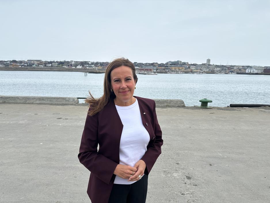 Fiskeri- og havministeren i Vadsø Fiskeri- og havministeren i Vadsø