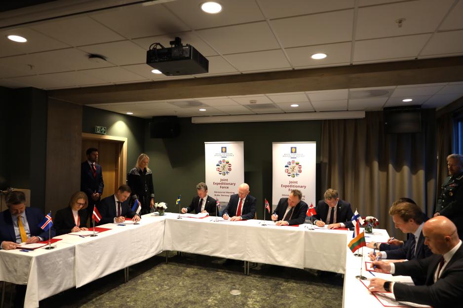 Fra JEF-,møte i Bodø