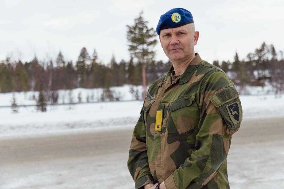 Sjef for Brigade Nord, brigader Terje Bruøygard. (Foto: Synne Nilsson/Forsvaret)