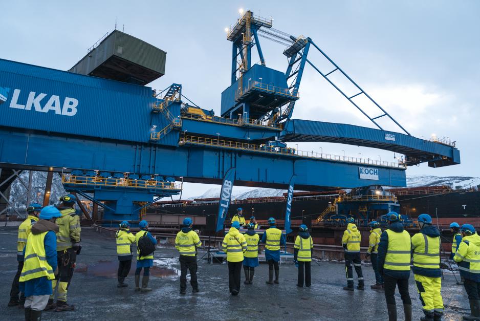 Ny skipslaster i Narvik Havn