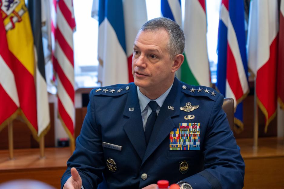 U.S. Air Force General Alexus G. Grynkewich, Supreme Allied Commander Europe (SACEUR)