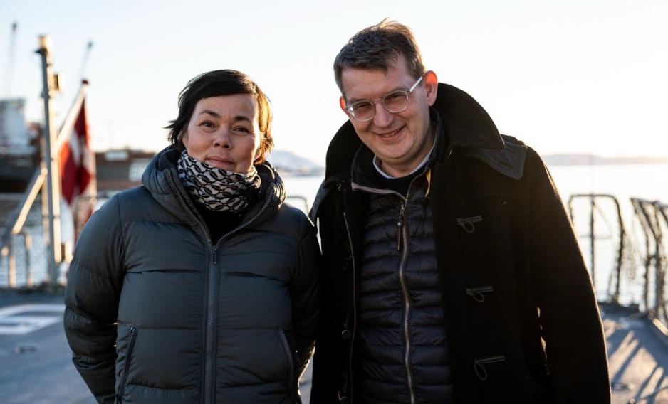 Grønlands minister for utenrikssaker og Danmarks forsvarsminister