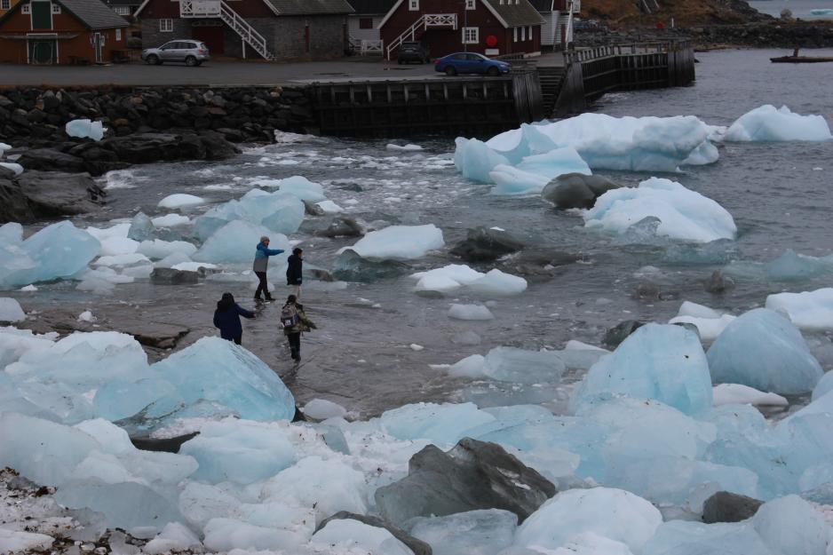 Barn, is, hverdagsliv, Nuuk, Grønland