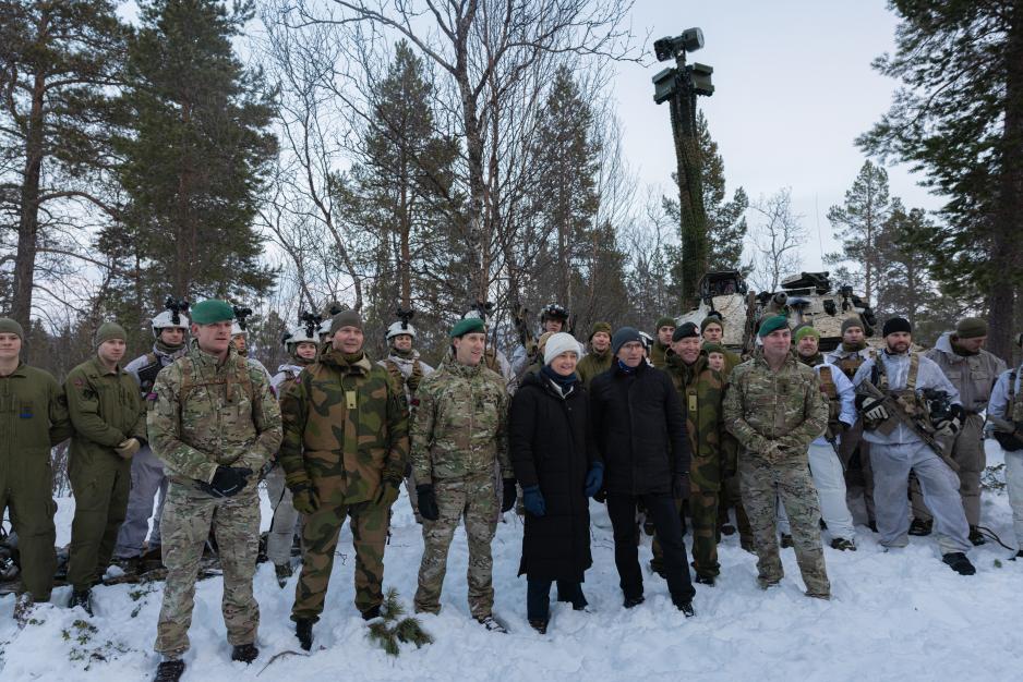 Storbritannias og norges utenriksministre, Mauken skytefelt