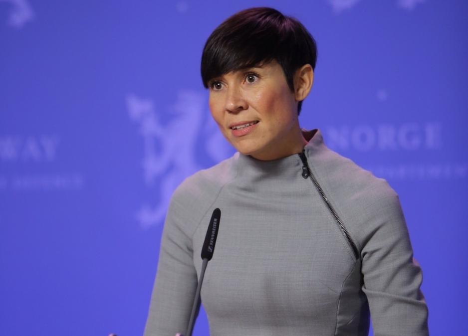 Forsvarsminister Ine Eriksen Søreide Foto: Asgeir Spange Brekke, FD