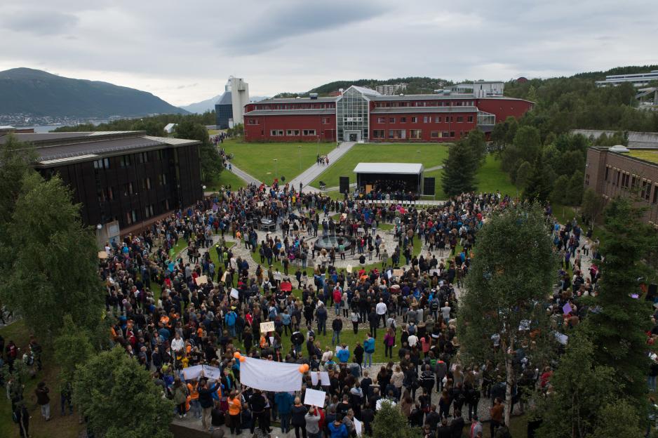 UiT Norges arktiske universitet. (Foto: UiT)