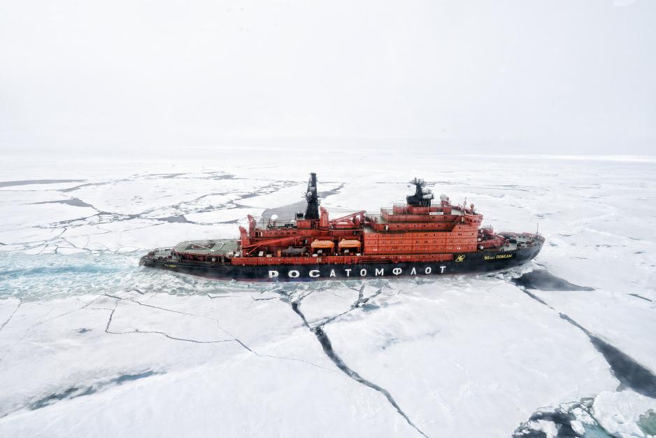 Arctic Shipping On The Northern Sea Route In Deep Freeze