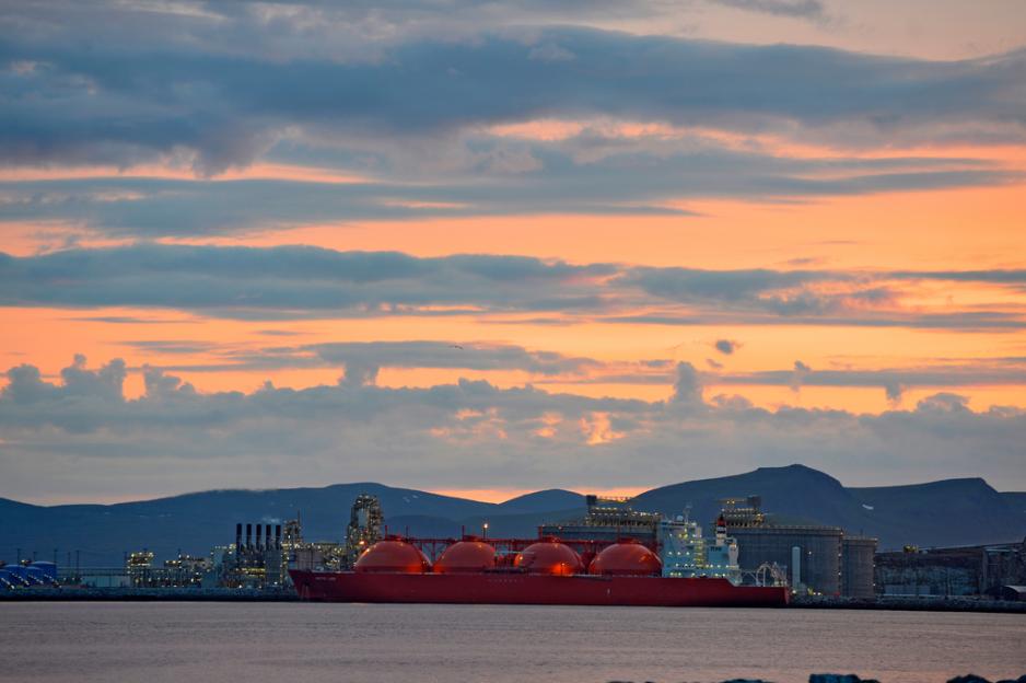 Equinor sin virksomhet på Melkøya utenfor Hammerfest. Equinor sin virksomhet på Melkøya utenfor Hammerfest