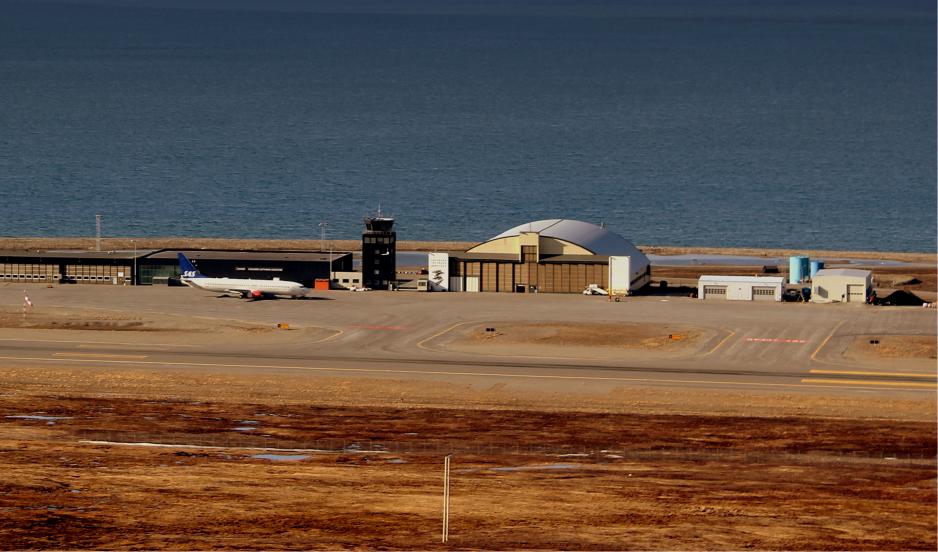 Svalbard lufthavn. (Foto: Calflier001, Wikimedia Commons Svalbard lufthavn. (Foto: Calflier001, Wikimedia Commons