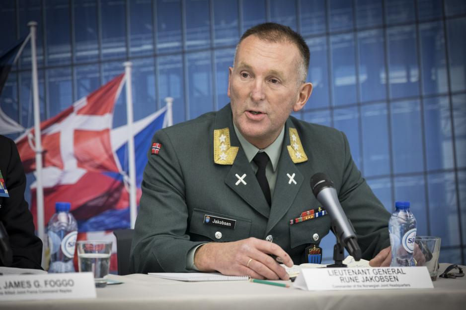 Lieutenant General Rune Jakobsen, Commander of the Norwegian Joint Headquarters in Bodo, Norway. (Photo: NATO)