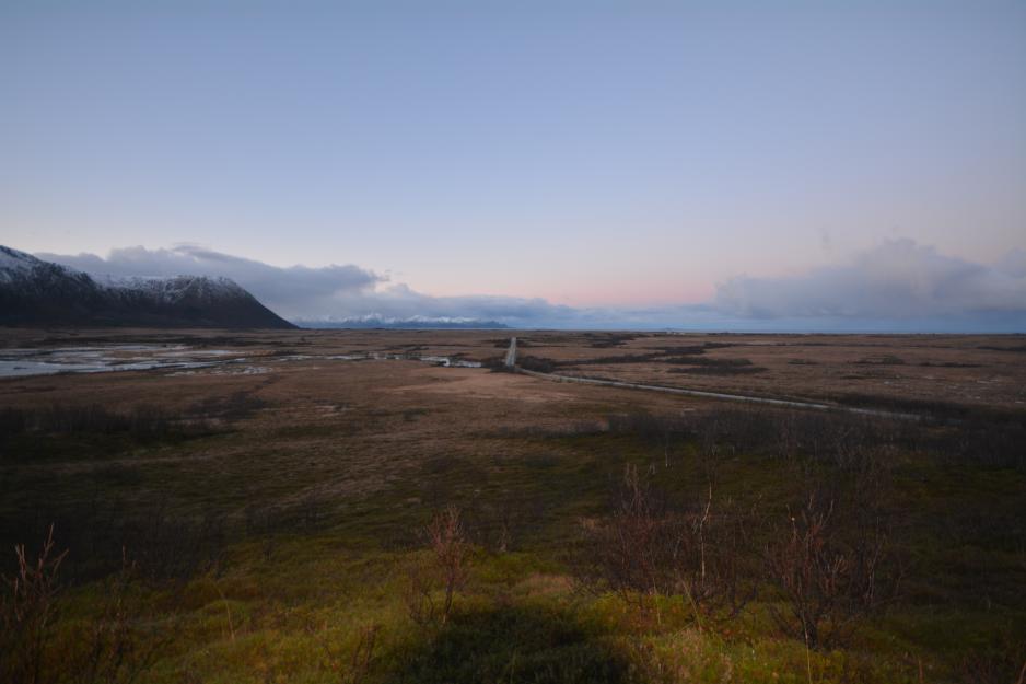 Bømyra is one of the two potential areas that may become the site of a rocket launch base for satellite-carrying rockets. As this image clearly shows, the area today consists of a nearly unspoiled nature area. Environmental impact is one of the factors currently investigated during the impact assessment period, which is scheduled to last for about a year from now. (Photo: Lars A. Uttaklkeiv/Norconsult)