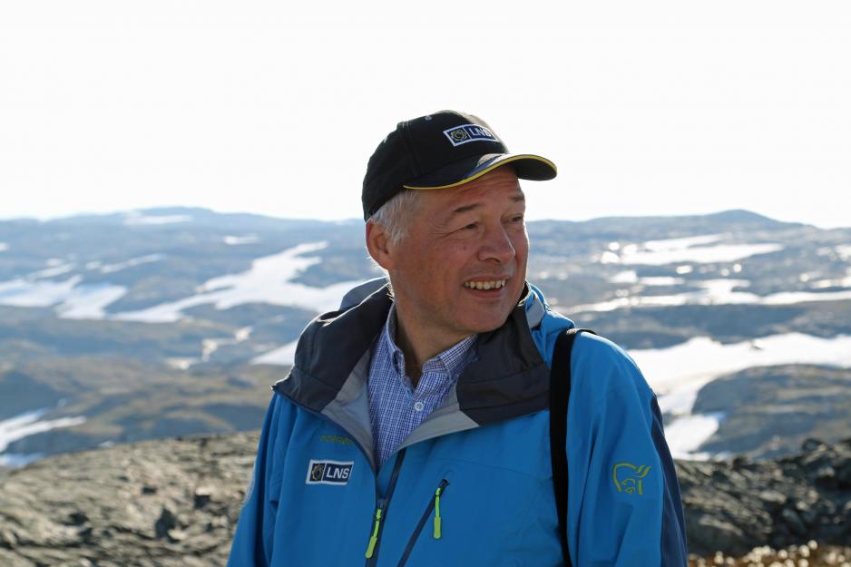 Direktør Frode Nilsen i LNS bekrefter at de ikke legger inn bud på Sydvaranger gruve. Men han avviser ikke et eventuelt samarbeid med nye eiere - om det finnes noen som vil overta. (Foto: Arne O. Holm)