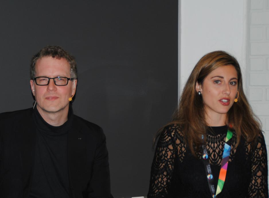 HND Asiapanel Marc Lanteigne og Wrenn Yennie Lindgren (Foto: AFF)